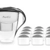 Pearlco Wasserfilter Astra Anthrazit Inkl. 12 Protect+ Filterkartuschen