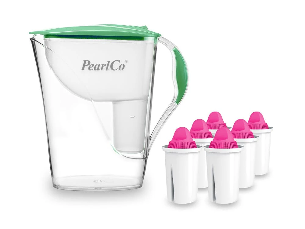 Pearlco Wasserfilter Fashion Mint Inkl. 12 AquaMag Filterkartuschen 3 Pearlco Wasserfilter Fashion Mint Inkl. 12 AquaMag Filterkartuschen – Bild 3
