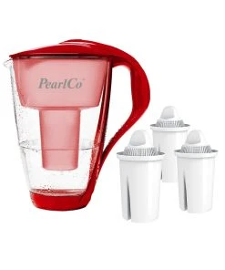Pearlco Glas-Wasserfilter Rot Inkl. 1 Universal Filterkartusche 10 Pearlco Glas-Wasserfilter Rot Inkl. 1 Universal Filterkartusche -HENDI-Geschäft 05e25cfa 255a 44c5 b576 38f1c8a963fd 2