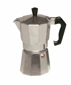 Null Espressokocher Für 3 Tassen Aus Aluminium