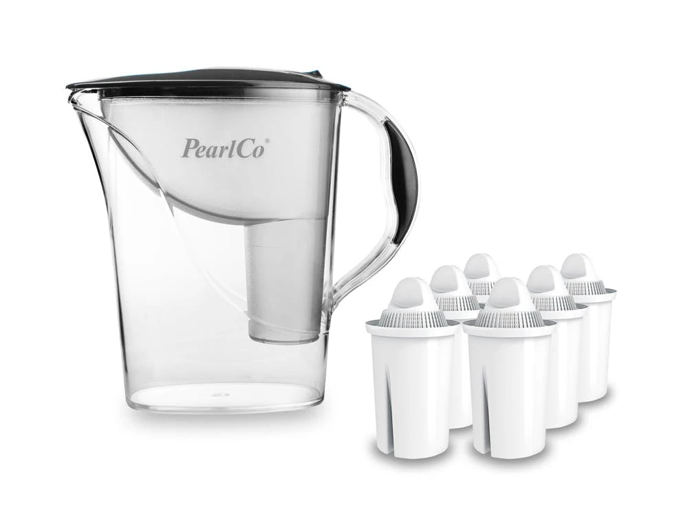 Pearlco Wasserfilter Standard Anthrazit Inkl. 3 Universal Filterkartuschen 3 Pearlco Wasserfilter Standard Anthrazit Inkl. 3 Universal Filterkartuschen – Bild 3