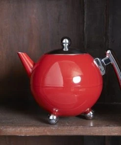 Null Bredemeijer Teekanne Bella Ronde 1,2l Rot -HENDI-Geschäft 0b863525 0423 42ef af13 37bafa4b4942