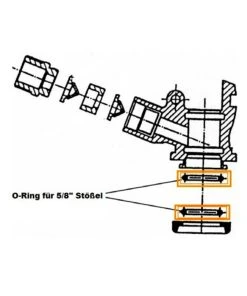 Null O-Ring Für 5/8 Stößel Für Keg - Verschluss (Flach- Und Kombi-Fitting) (Micro Matic Und Hiwi) -HENDI-Geschäft 179f0ade e912 4200 b7d4 34c5baa73995 2