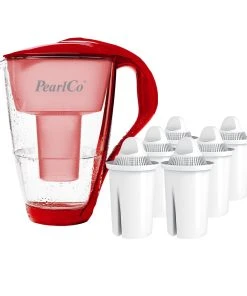 Pearlco Glas-Wasserfilter Rot Inkl. 12 Universal Filterkartuschen -HENDI-Geschäft 17a53ac6 a9d7 4806 9303 4cbb9e760596 2