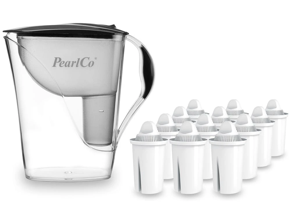 Pearlco Wasserfilter Fashion Weiß Inkl. 12 Alkaline Filterkartuschen 7 Pearlco Wasserfilter Fashion Weiß Inkl. 12 Alkaline Filterkartuschen – Bild 7