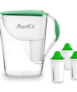 Pearlco Wasserfilter Fashion Mint Inkl. 3 Alkaline Filterkartuschen