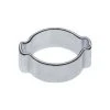 Null 2-Ohr-Schlauchklemme 10mm Edelstahl Rostfrei