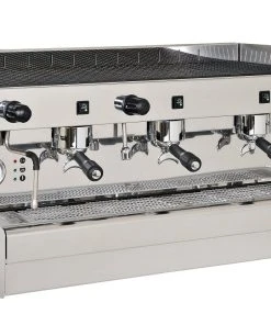 Gmg Siebträger - Espressomaschine BAROSSI Professionale 3 Gr. Semi-Autom. - Edelstahlausführung