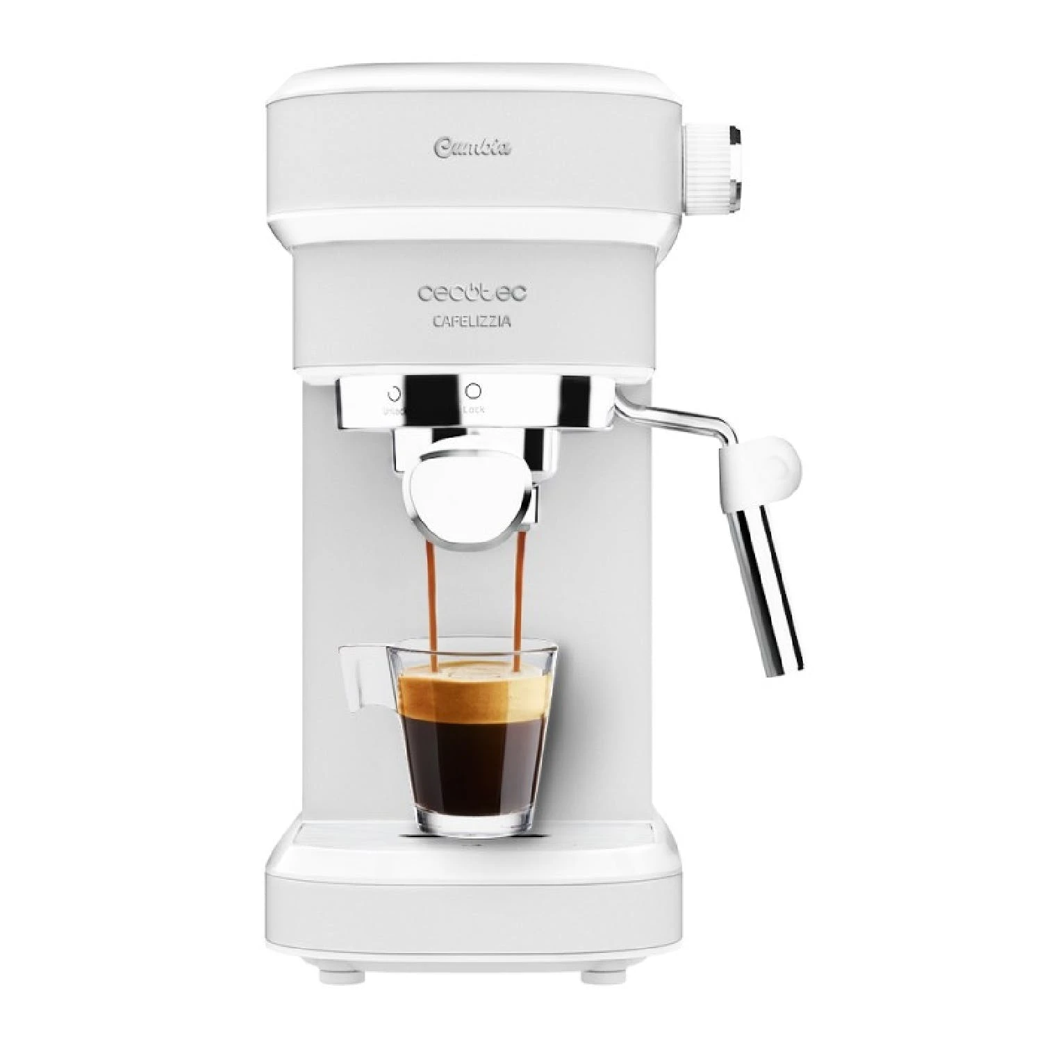 Cecotec Cafelizzia 790 Shiny Pro Espressomaschine Mit 20 Bar, Thermoblock, Manometer Und Dampfrohr. 3 Cecotec Cafelizzia 790 Shiny Pro Espressomaschine Mit 20 Bar, Thermoblock, Manometer Und Dampfrohr. – Bild 3