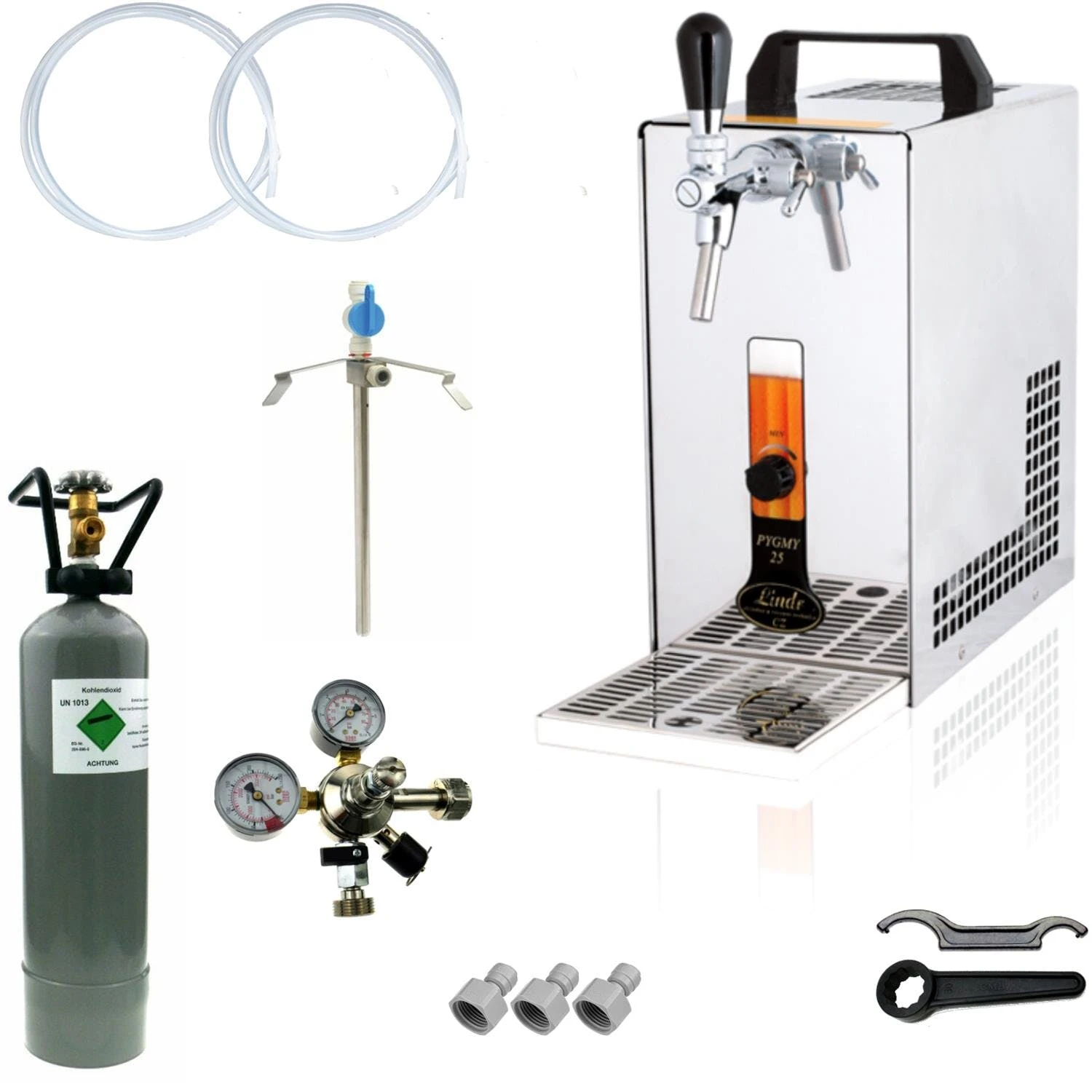 Royal-catering Royal Catering Bierzapfanlage Mit Kühlung - 5 L - 2 Bis 12 °C RCBD-5LB 3 Royal-catering Royal Catering Bierzapfanlage Mit Kühlung - 5 L - 2 Bis 12 °C RCBD-5LB – Bild 3