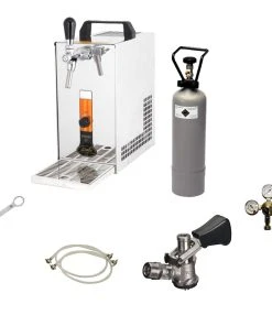 Null Komplett Set - Zapfanlage, Bierkoffer, Durchlaufkühler PYGMY 20 1-leitig Trockenkühler, 20 Liter/h, , Green Line -HENDI-Geschäft 2bd7d770 16a1 4597 afe5 7457307a63f4 1