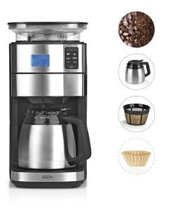Klarstein Aromatica X Kaffeemaschine Mahlwerk Glaskanne Aroma+ Edelstahl Silber -HENDI-Geschäft 2c8aa92b e325 40cb aaf7 eb84addd62c4 1 scaled