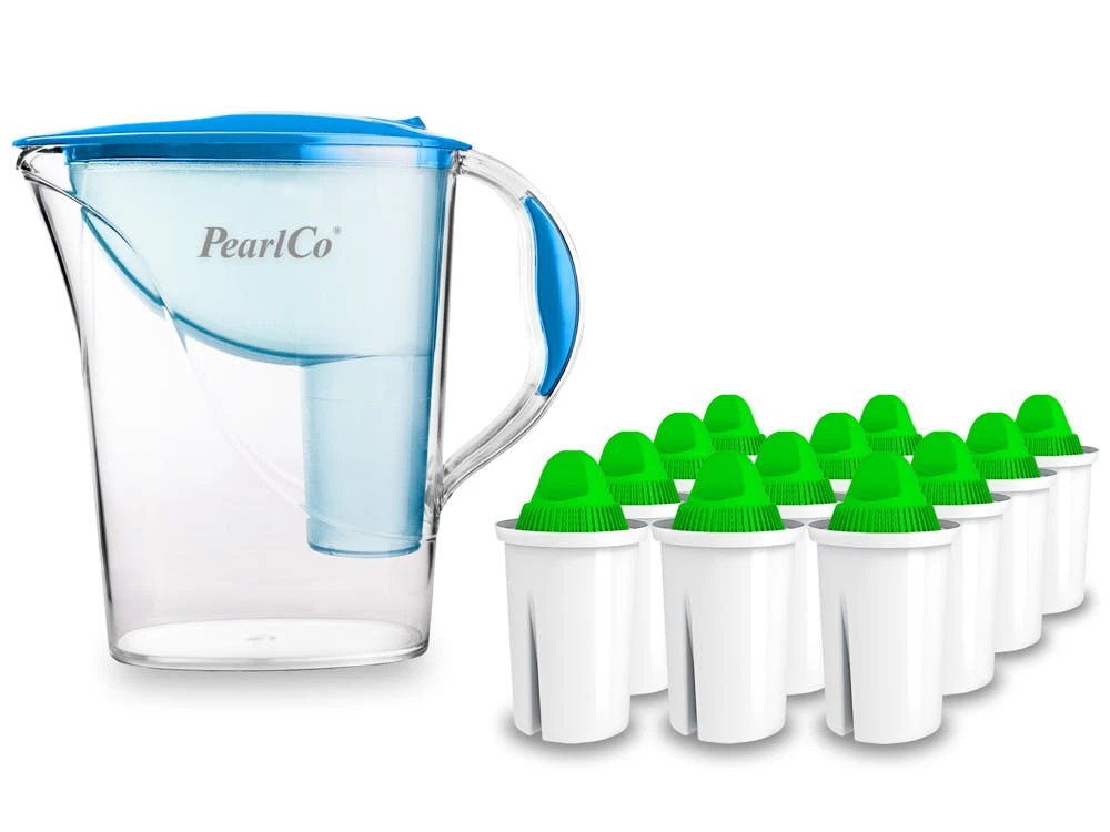 Pearlco Wasserfilter Standard Blau Inkl. 3 Alkaline Filterkartuschen 3 Pearlco Wasserfilter Standard Blau Inkl. 3 Alkaline Filterkartuschen – Bild 3