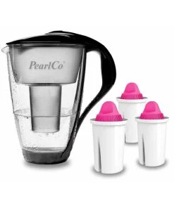 Pearlco Glas-Wasserfilter Schwarz Inkl. 12 AquaMag Filterkartuschen -HENDI-Geschäft 2facedae f8f3 429e 89c5 dd0ae055173d 3