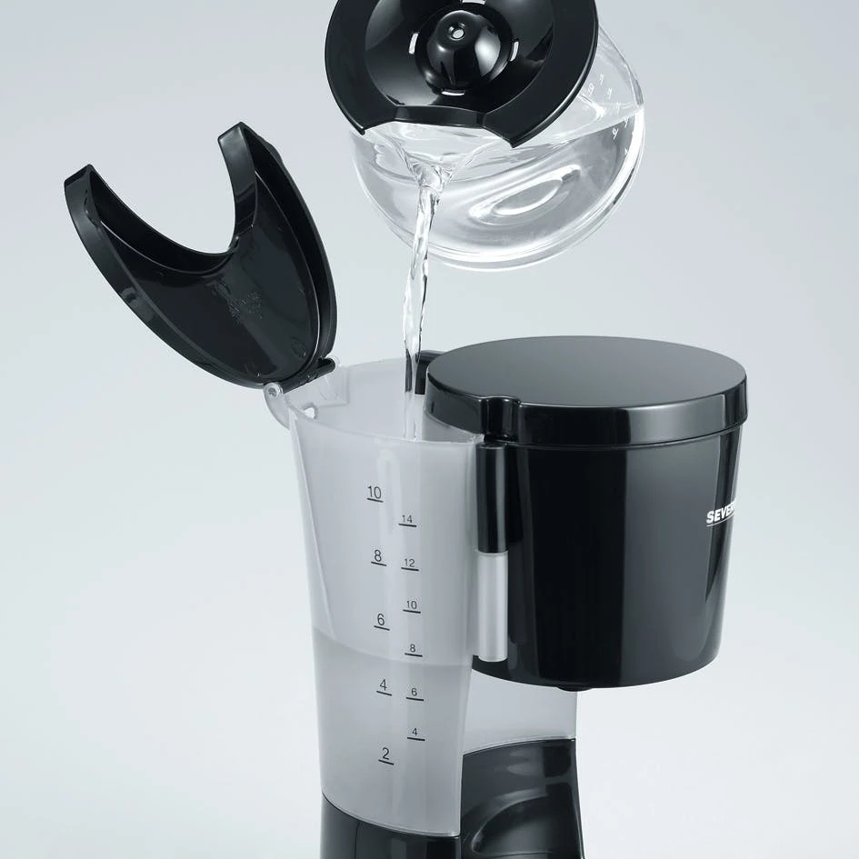 Exquisit Kaffeemaschine Mit Thermokanne KA 6501 In Weiss, 4 Bis 8 Tassen, Abschaltautomatik 4 Exquisit Kaffeemaschine Mit Thermokanne KA 6501 In Weiss, 4 Bis 8 Tassen, Abschaltautomatik – Bild 4