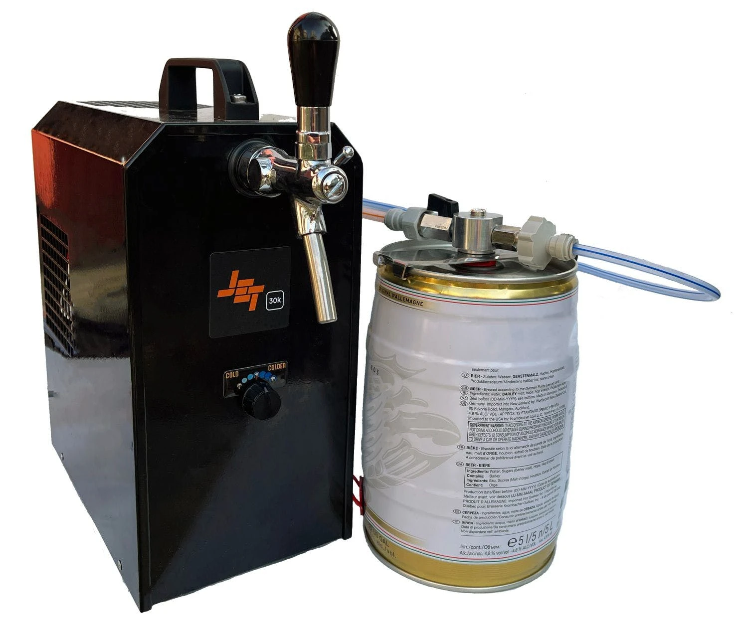 Null 5 Liter Bierfass Adapter, Hochwertige Metallausführung Mit Bierabstellhahn 6 Null 5 Liter Bierfass Adapter, Hochwertige Metallausführung Mit Bierabstellhahn – Bild 6