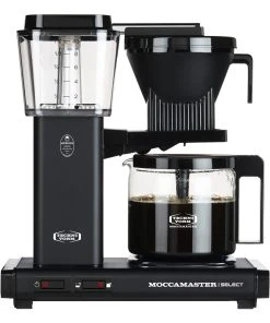 Null Moccamaster KBG Select Filterkaffeemaschine Matt Black