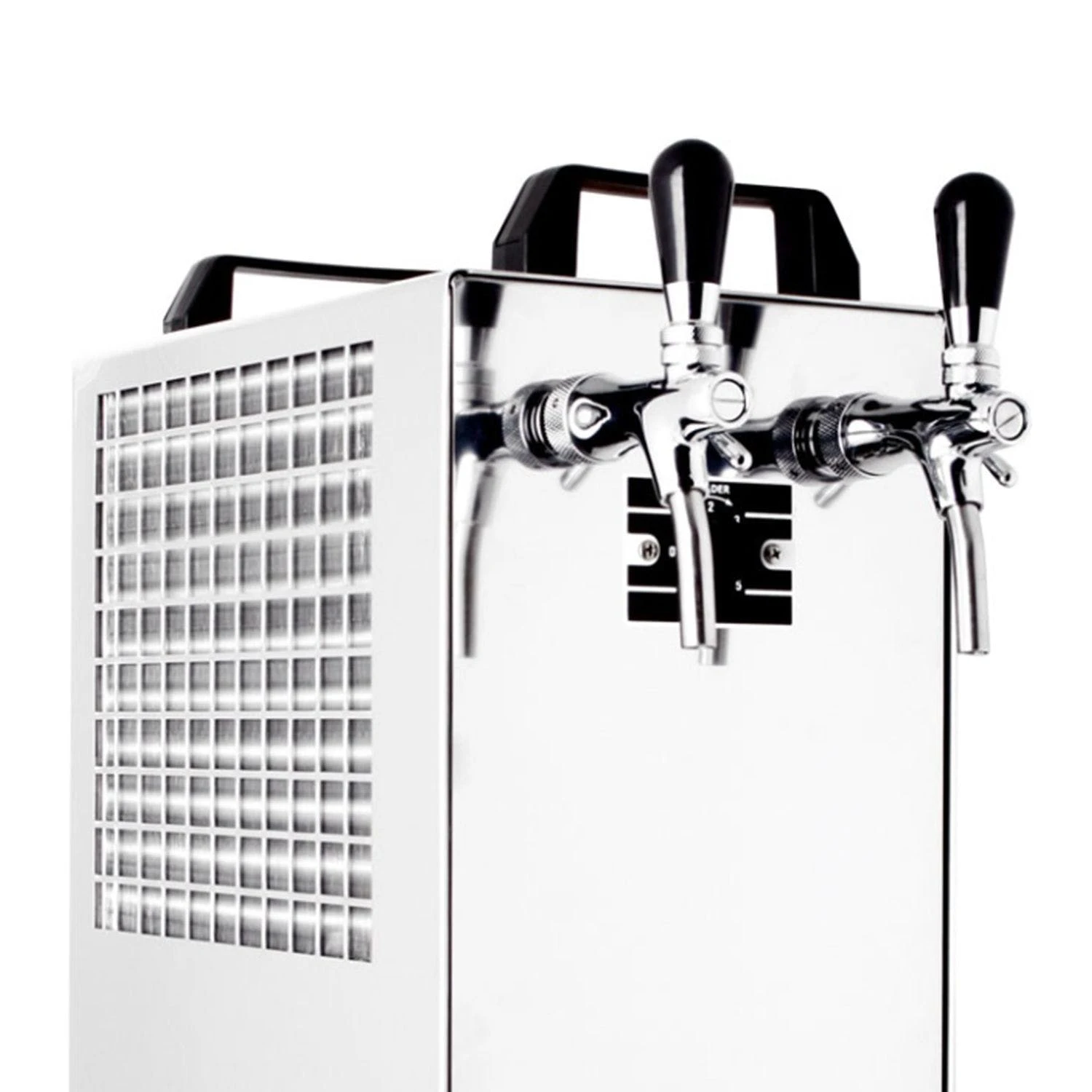 Null Komplett Set Kontakt 40/K Bierzapfanlage 2-leitig Trockenkühlgerät Aus Edelstahl, 50 Liter/h, Mit Membranpumpe, Green Line 5 Null Komplett Set Kontakt 40/K Bierzapfanlage 2-leitig Trockenkühlgerät Aus Edelstahl, 50 Liter/h, Mit Membranpumpe, Green Line – Bild 5