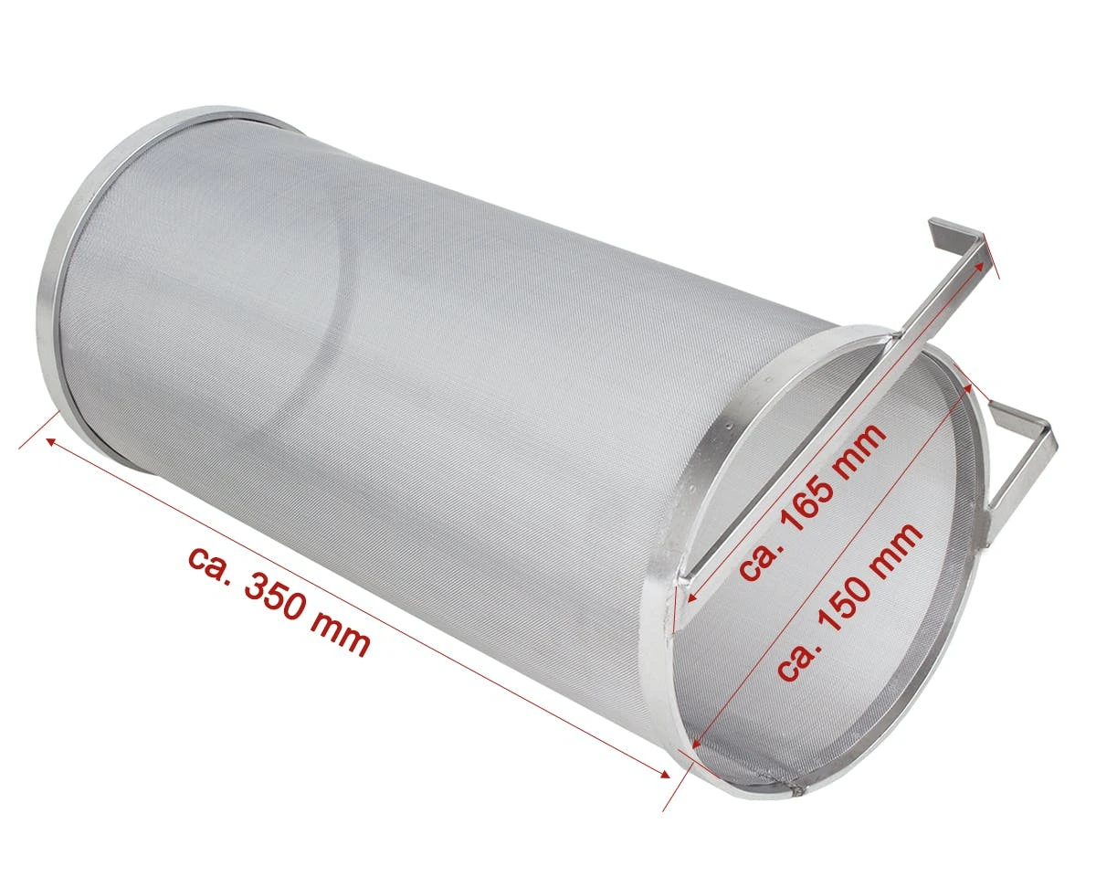 Beeketal Edelstahl Filter Sieb Hopfenfilter Bierfilter BBF-1 5 Beeketal Edelstahl Filter Sieb Hopfenfilter Bierfilter BBF-1 – Bild 5