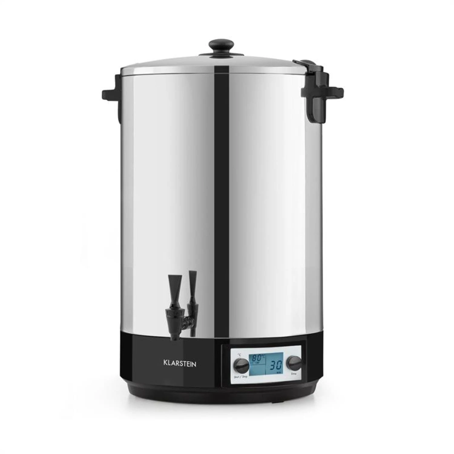 Klarstein KonfiStar 40 Digital Einkochautomat Getränkespender 2500W 40L 100°C 180min Edelstahl Silber 2 Klarstein KonfiStar 40 Digital Einkochautomat Getränkespender 2500W 40L 100°C 180min Edelstahl Silber – Bild 2