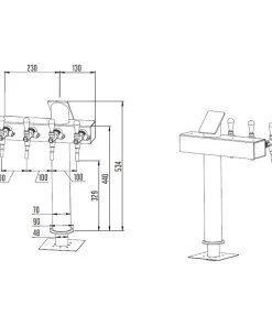 Null Schanksäule Tower T4 4-leitig -HENDI-Geschäft 47a78ea3 6ef2 4a9d a8e1 d54a7b13b2fa