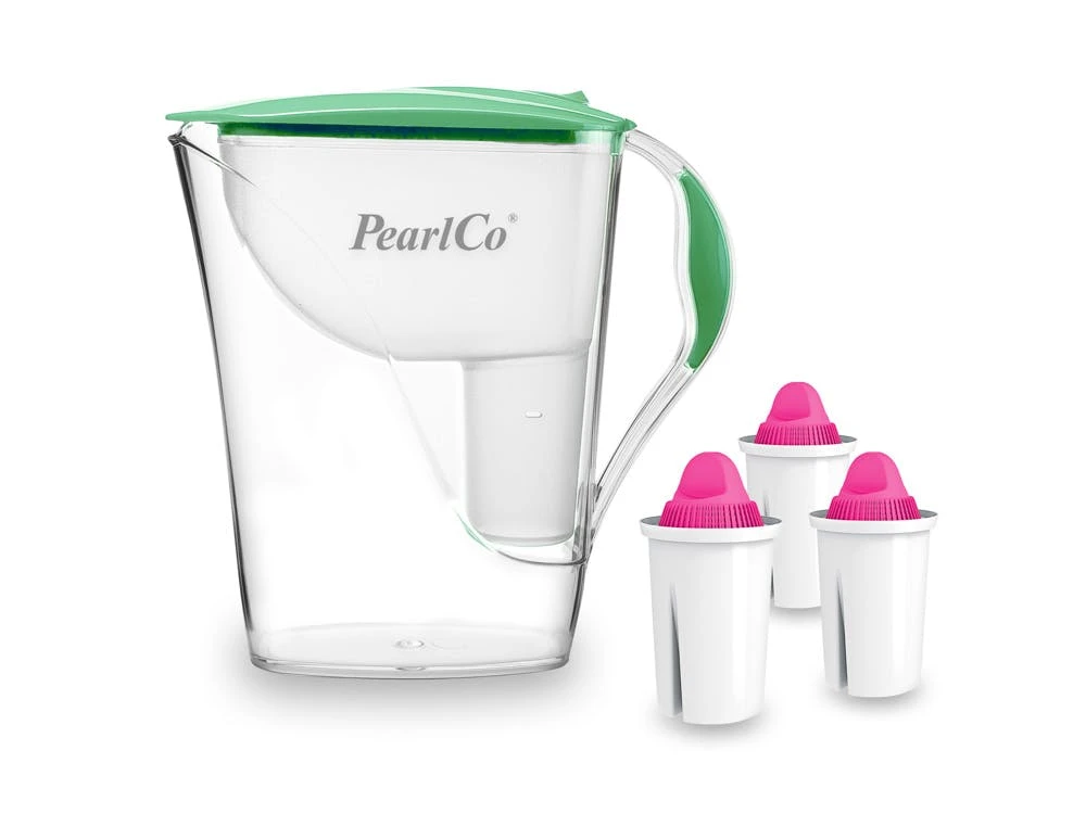 Pearlco Wasserfilter Fashion Mint Inkl. 12 AquaMag Filterkartuschen 4 Pearlco Wasserfilter Fashion Mint Inkl. 12 AquaMag Filterkartuschen – Bild 4