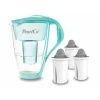 Pearlco Glas-Wasserfilter Mint Inkl. 3 Protect+ Filterkartuschen