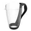 Pearlco Glas-Wasserfilter Anthrazit Ersatzkanne
