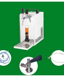 Null Zapfanlage, PYGMY 20/K, Mit Membranpumpe, 1-leitig Trockenkühlgerät, Aus Edelstahl, 20 Liter/h, Green Line -HENDI-Geschäft 555c2e39 5657 4da1 8577 8a65bf2e28cf