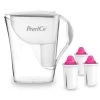 Pearlco Wasserfilter Fashion Weiß Inkl. 3 AquaMag Filterkartuschen