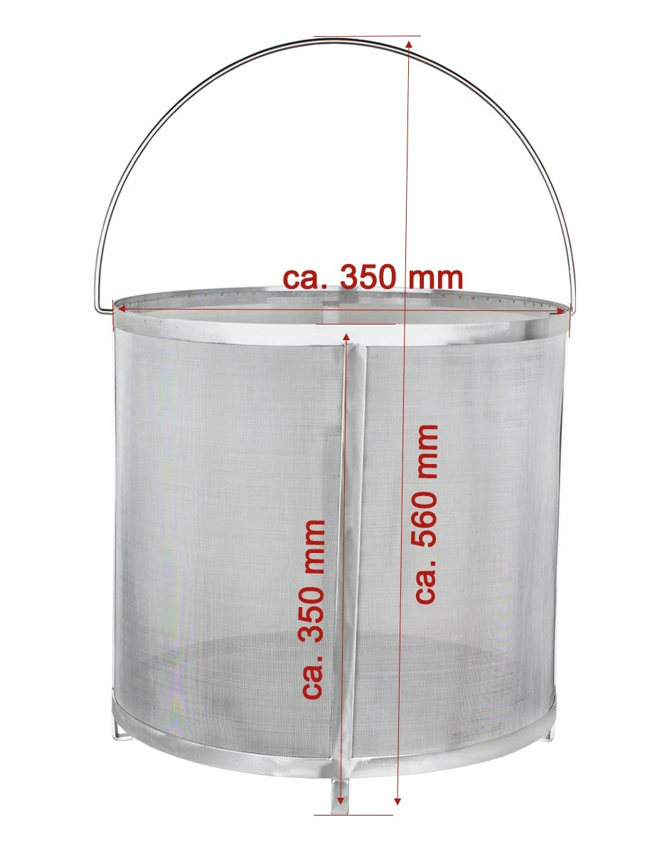 Beeketal Edelstahl Filter Sieb Hopfenfilter Bierfilter BBF-2 3 Beeketal Edelstahl Filter Sieb Hopfenfilter Bierfilter BBF-2 – Bild 3