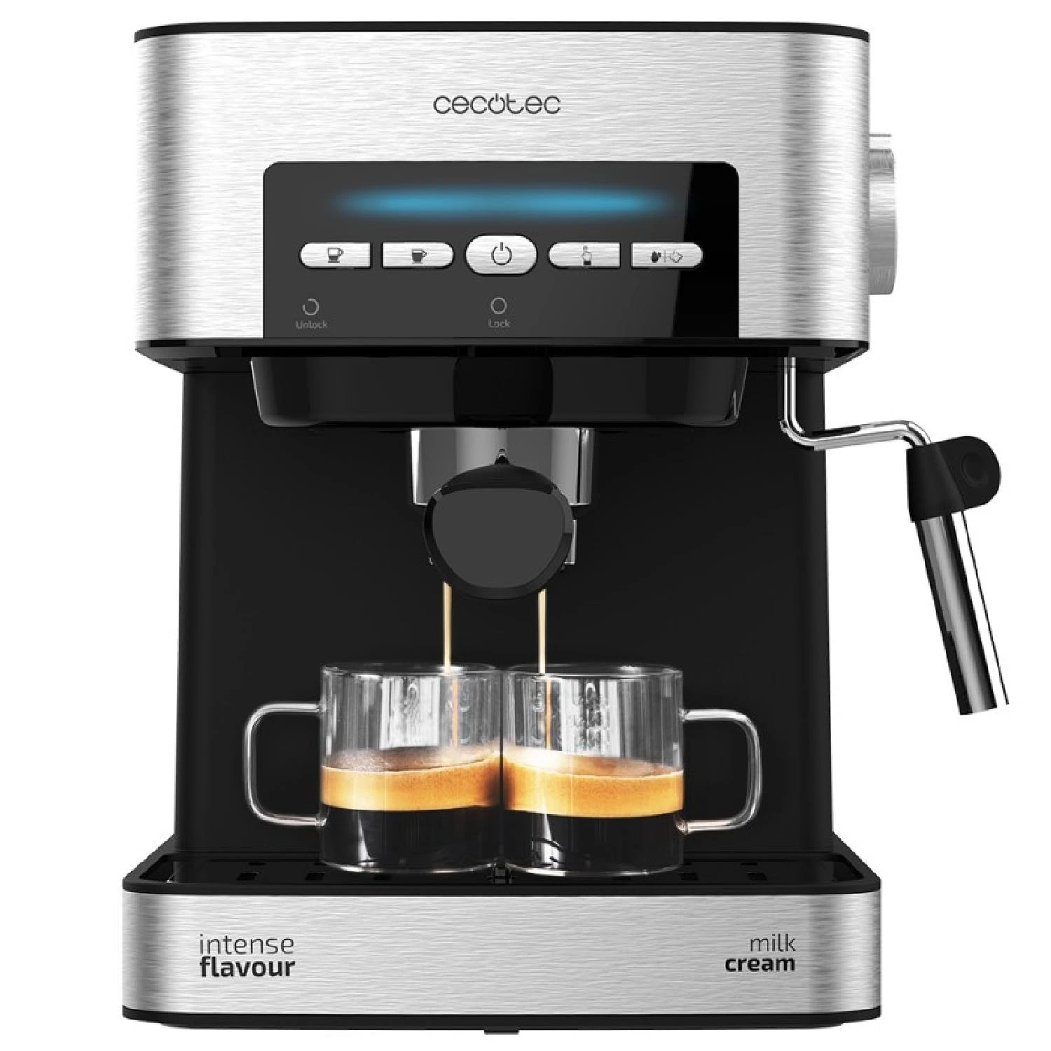 Espressomaschine Power Espresso 20 Barista Cream Cecotec 5 Espressomaschine Power Espresso 20 Barista Cream Cecotec – Bild 5