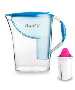 Pearlco Wasserfilter Standard Blau Inkl. 1 AquaMag Filterkartusche