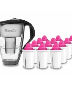 Pearlco Glas-Wasserfilter Schwarz Inkl. 12 AquaMag Filterkartuschen -HENDI-Geschäft 77a23aa3 76bb 4811 ac55 5f70b52ea197 4