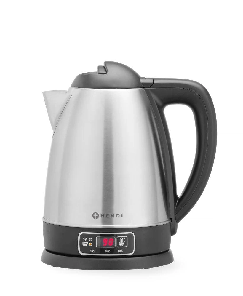 Elektrischer Wasserkocher Mit Temperaturregelung, HENDI, 1,8L, 230V/1800W, 225x168x(H)288mm 1 Elektrischer Wasserkocher Mit Temperaturregelung, HENDI, 1,8L, 230V/1800W, 225x168x(H)288mm