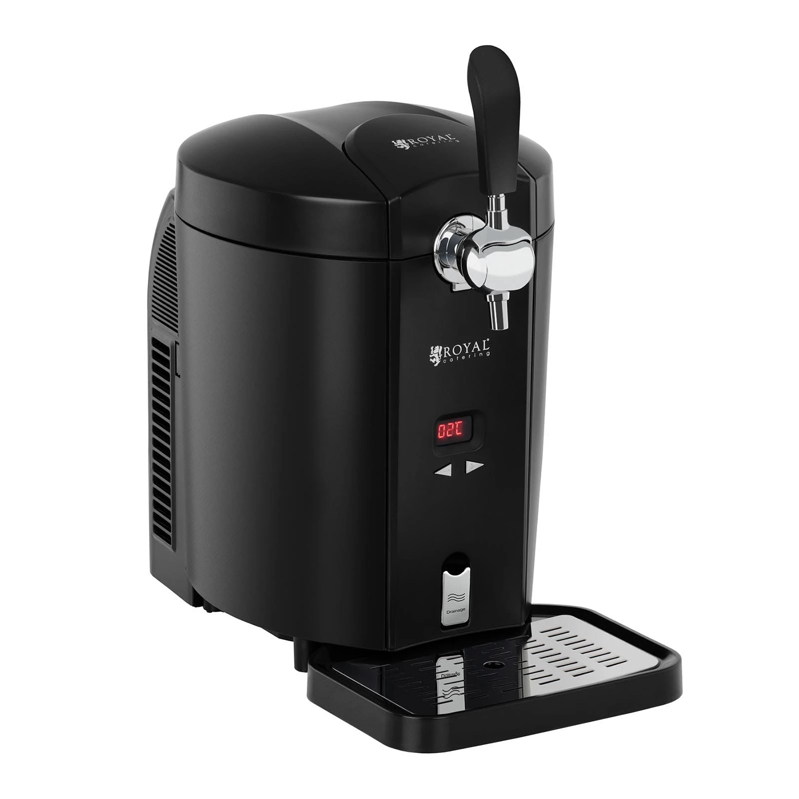 Royal-catering Royal Catering Bierzapfanlage Mit Kühlung - 5 L - 2 Bis 12 °C RCBD-5LB 6 Royal-catering Royal Catering Bierzapfanlage Mit Kühlung - 5 L - 2 Bis 12 °C RCBD-5LB – Bild 6
