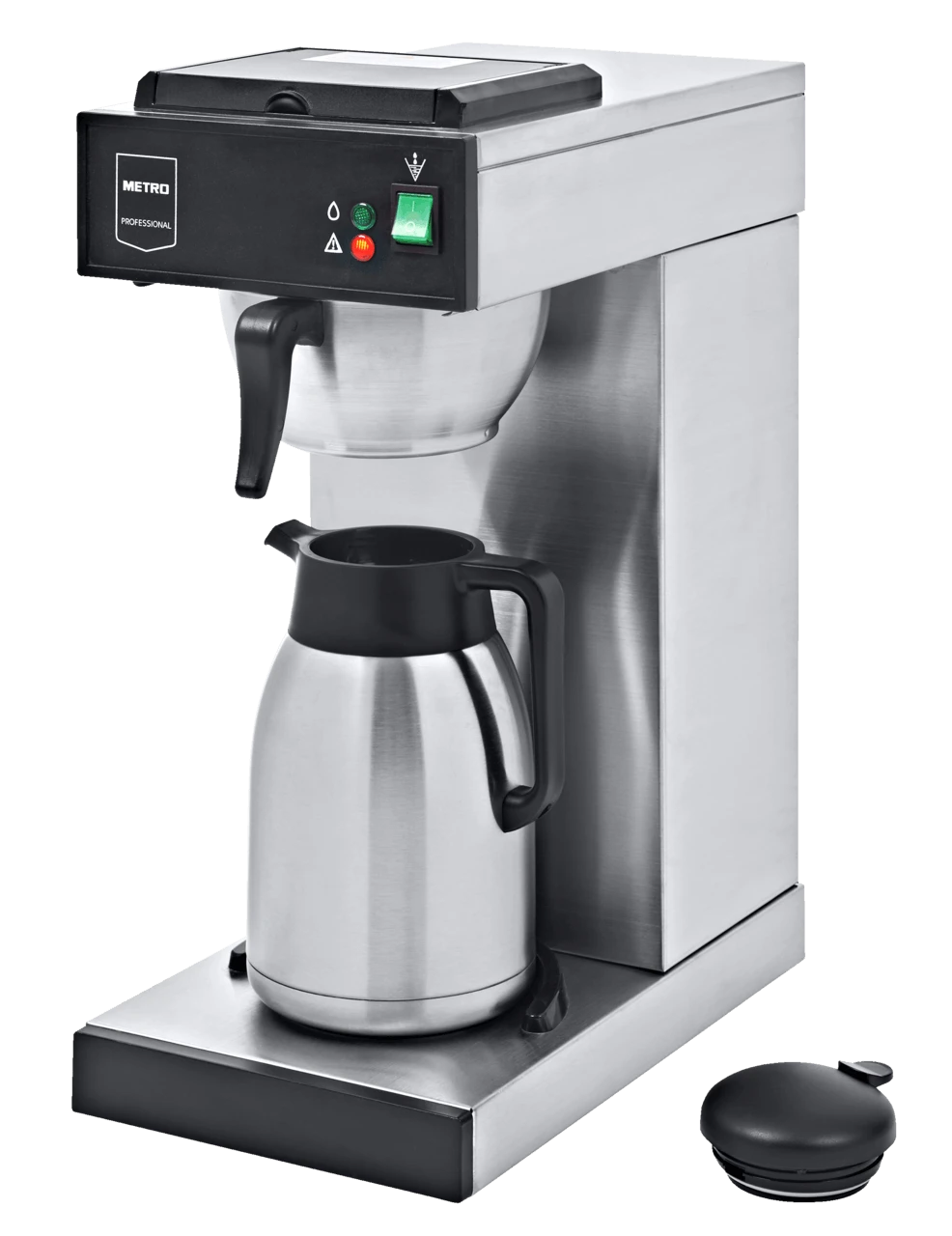 Metro-professional METRO Professional Kaffeemaschine GCT2001, Edelstahl, 21.5x41.5x52 Cm, 2.3L (Wassertank), Mit Thermoskanne, Temperaturbereich: 30-98°C, Silber 1 Metro-professional METRO Professional Kaffeemaschine GCT2001, Edelstahl, 21.5x41.5x52 Cm, 2.3L (Wassertank), Mit Thermoskanne, Temperaturbereich: 30-98°C, Silber