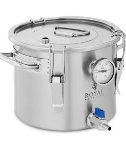 Royal-catering Maischekessel - 8 L - 0 - 150 °C - Edelstahl
