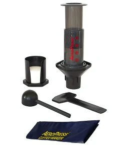 Null AeroPress Coffee Maker Kaffeebereiter Mit Tasche, Inkl. 350 Filtern