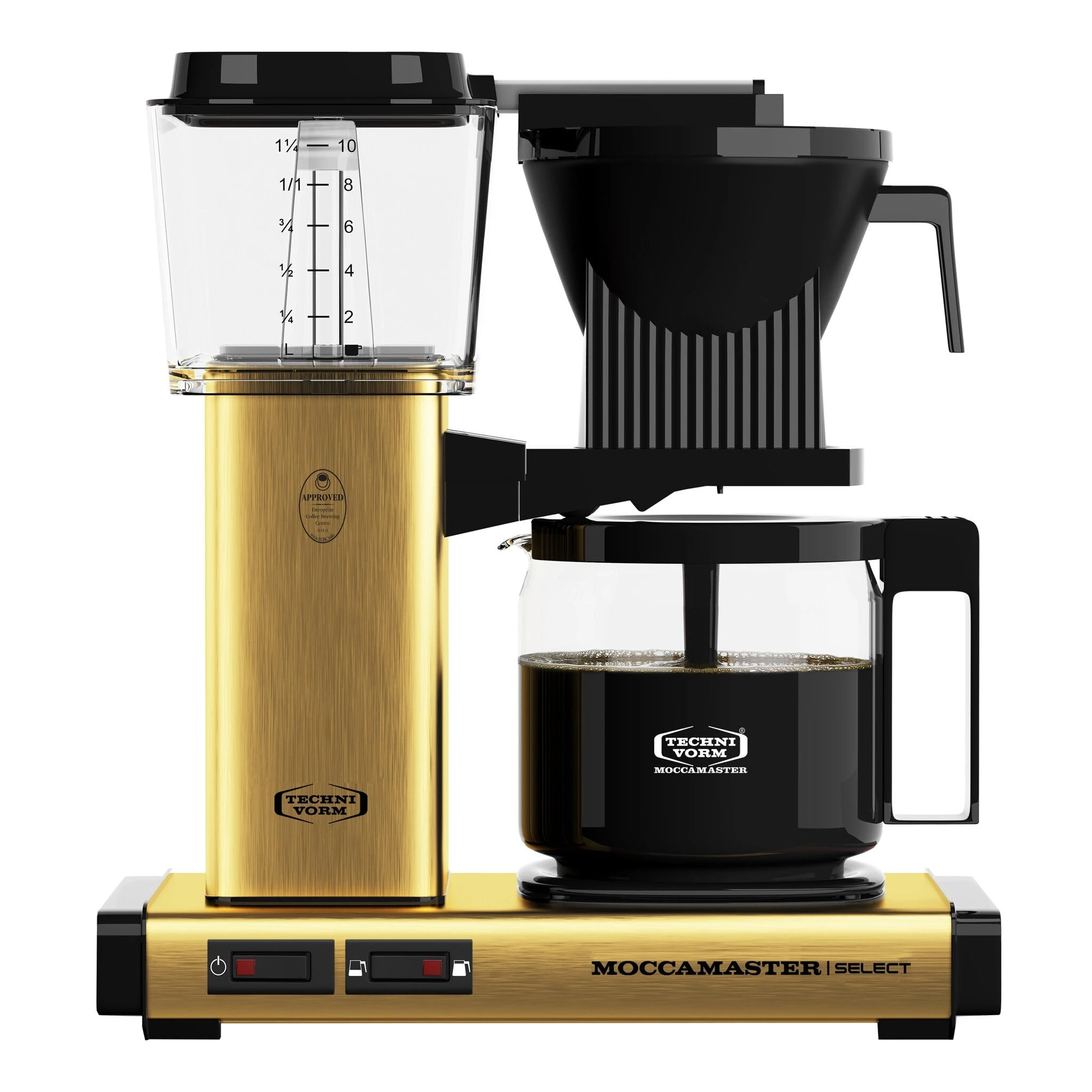 Null Moccamaster KBG Select Filterkaffeemaschine Brushed Brass 1 Null Moccamaster KBG Select Filterkaffeemaschine Brushed Brass