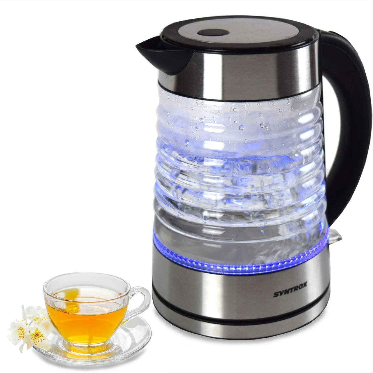 Null Michelino Glas-Wasserkocher 1,7 Liter LED 74342 3 Null Michelino Glas-Wasserkocher 1,7 Liter LED 74342 – Bild 3