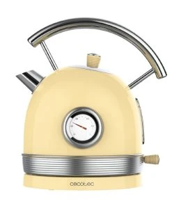Wasserkocher Thermosense 420 Vintage Light Yellow Cecotec