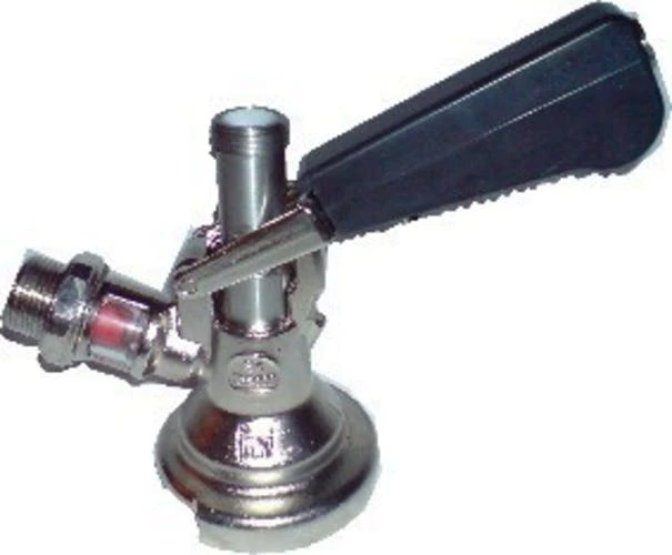 Null Zapfkopf , Keg - Verschluss , Flach - Fitting , Oberer Ausgang - Kelleranstich 5 Null Zapfkopf , Keg - Verschluss , Flach - Fitting , Oberer Ausgang - Kelleranstich – Bild 5