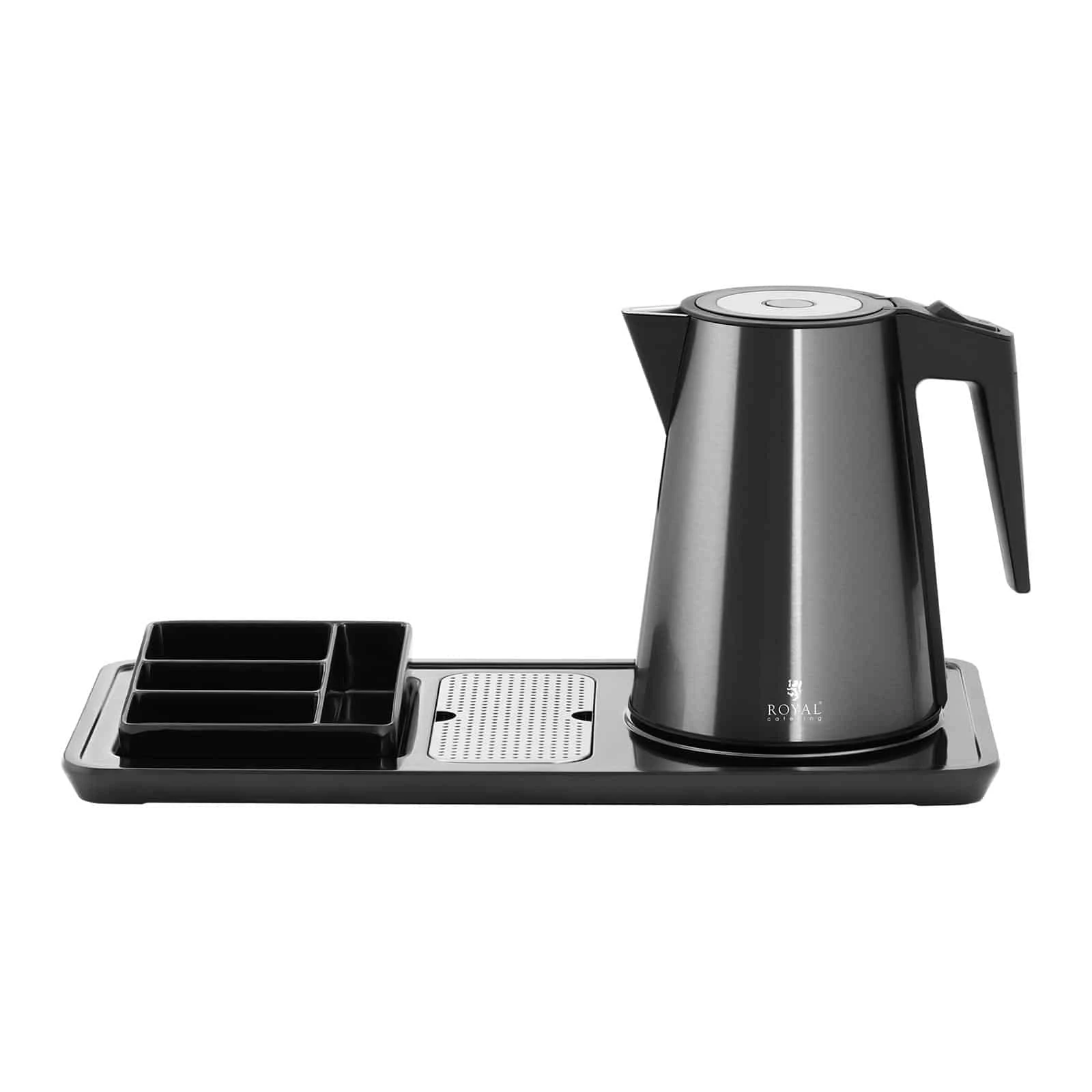 Royal-catering Wasserkocher - Kaffee- Und Teestation - 1,2 L - 1800 W - Schwarz - Royal_catering 6 Royal-catering Wasserkocher - Kaffee- Und Teestation - 1,2 L - 1800 W - Schwarz - Royal_catering – Bild 6