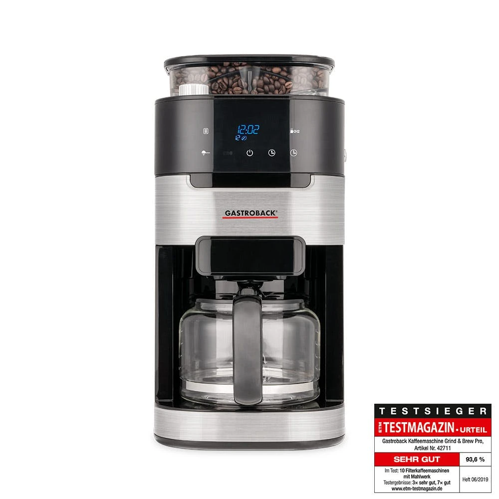 Klarstein Caldetto Kaffeemaschine 1900W Heißwasserspender Schwarz 6 Klarstein Caldetto Kaffeemaschine 1900W Heißwasserspender Schwarz – Bild 6