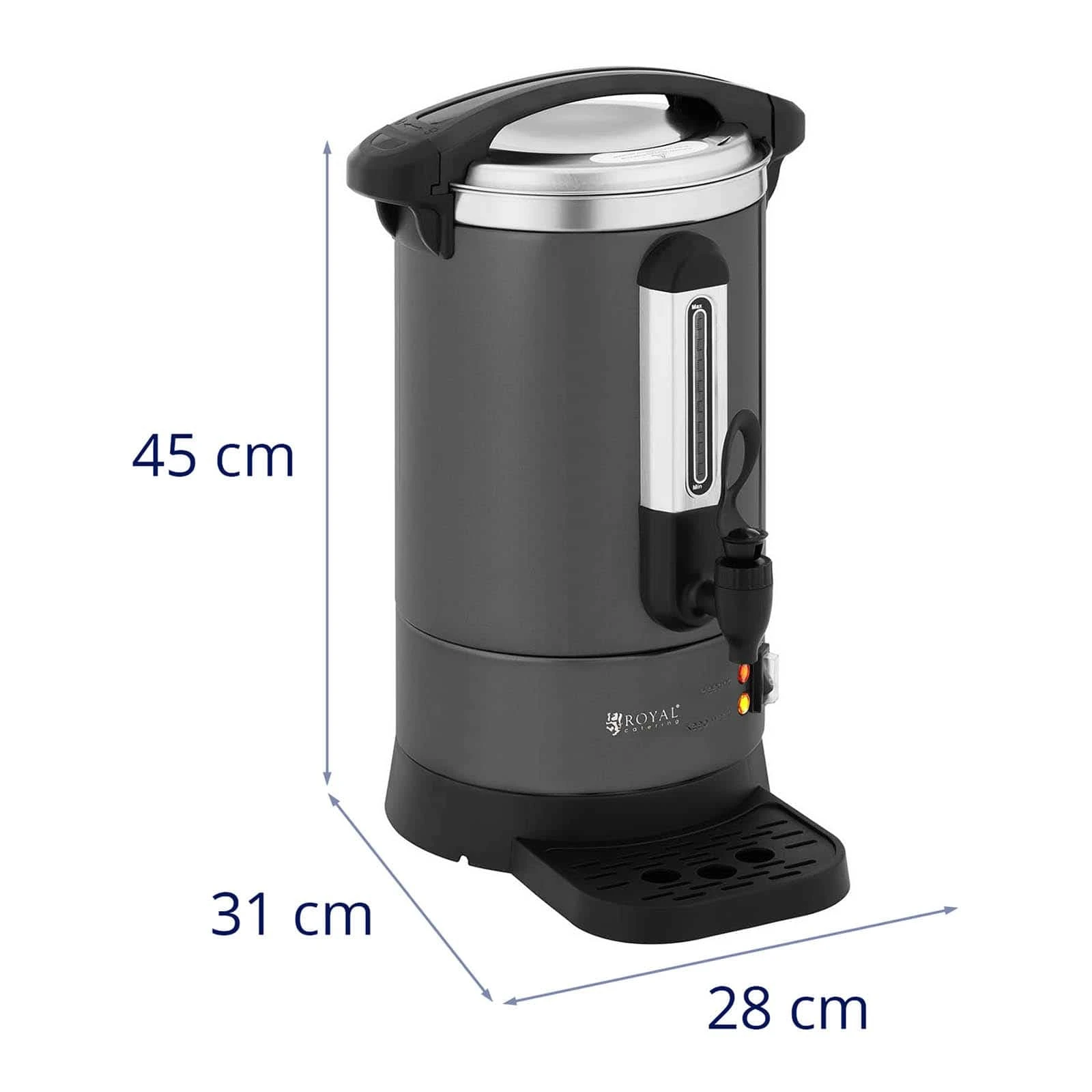 Royal-catering Filterkaffeemaschine - 6 L - Royal Catering 6 Royal-catering Filterkaffeemaschine - 6 L - Royal Catering – Bild 6