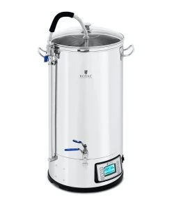 Royal-catering Royal Catering Braukessel - 50 L - 3.000 W - 25 - 100 øC - Edelstahl - LCD-Anzeige - Timer