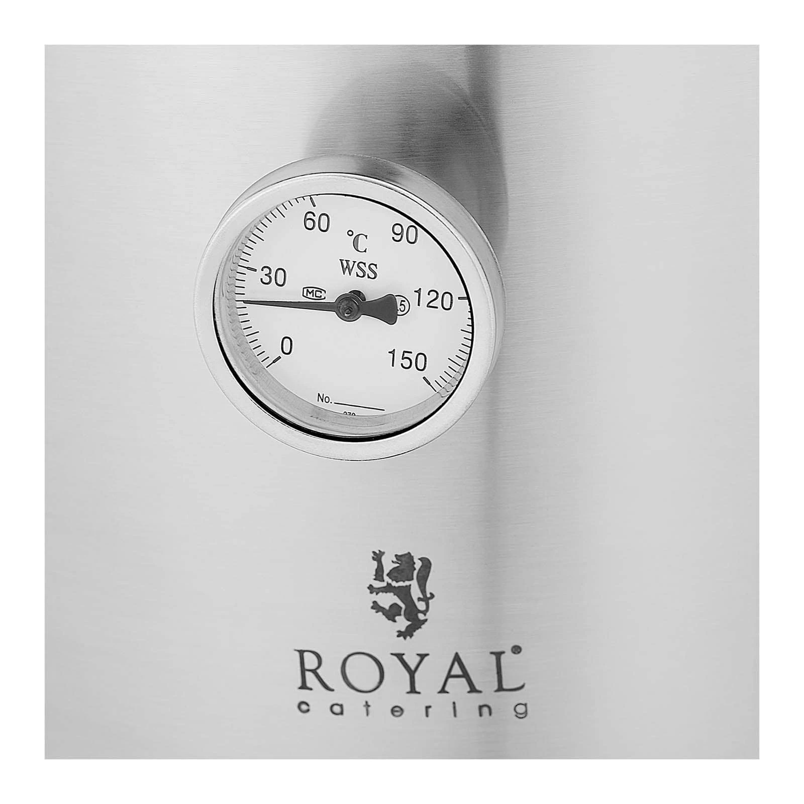 Royal-catering Maischekessel - 18 L - 0 - 150 °C - Edelstahl 2 Royal-catering Maischekessel - 18 L - 0 - 150 °C - Edelstahl – Bild 2