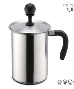 Null Edelstahl Milchaufschäumer Aufschäumbecher Milchkanne Induktionsgeeignet 1000ml 12 Null Edelstahl Milchaufschäumer Aufschäumbecher Milchkanne Induktionsgeeignet 1000ml -HENDI-Geschäft 9575d0dc 44cc 44d4 8fa2 f33c95f8727f