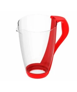 Pearlco Glas-Wasserfilter Rot Ersatzkanne